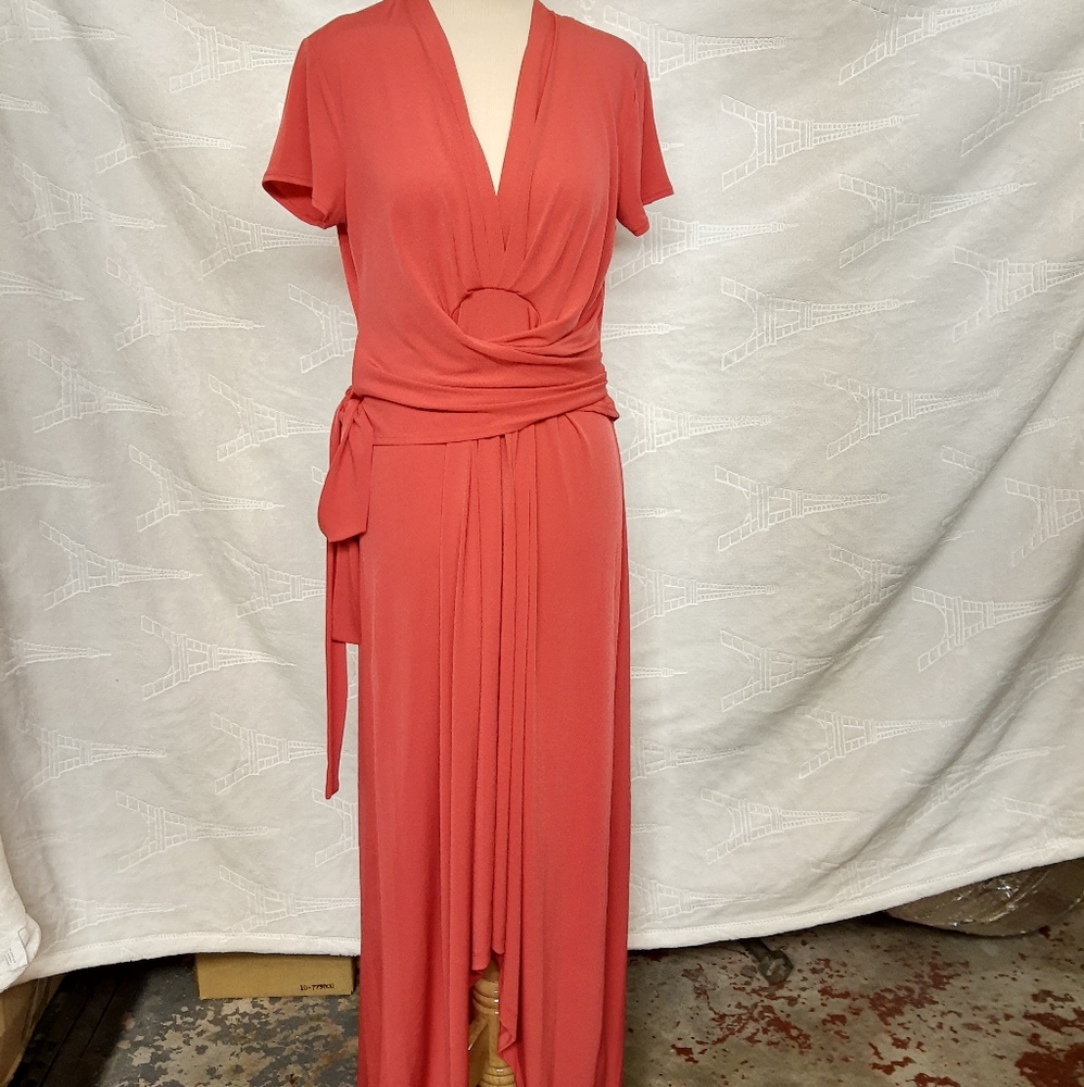 Michael Michael Kors Red High Low Dress